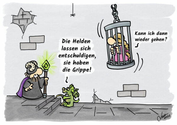 Cartoon-Krankheiten