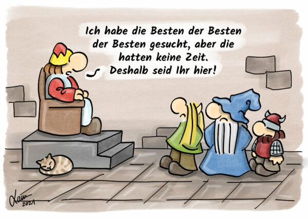 Cartoon: Die Besten