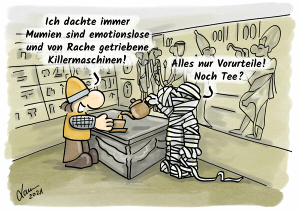 cartoon - vorurteile