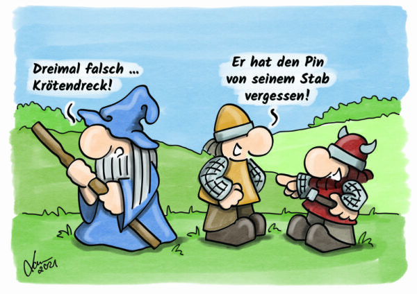 Cartoon: Unbefugter zugriff