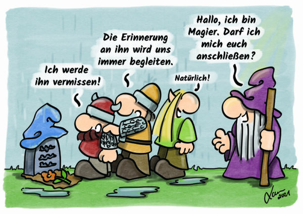 Cartoon - Heldentode