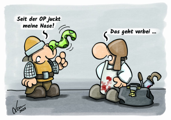 Cartoon - Heiler