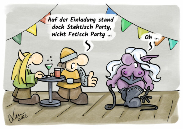 Cartoon-Sex im Rollenspiel