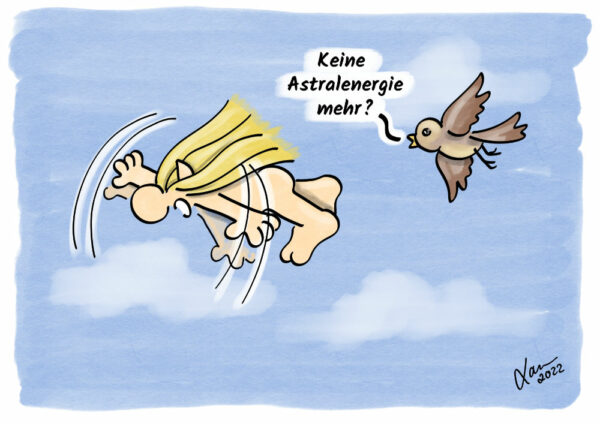 Cartoon-Gestalltwandlung
