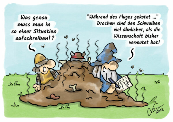 Cartoon - Drachenkunde