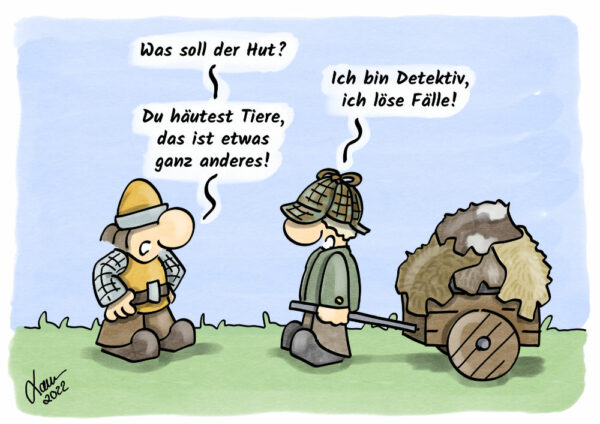 Cartoon - Detektive