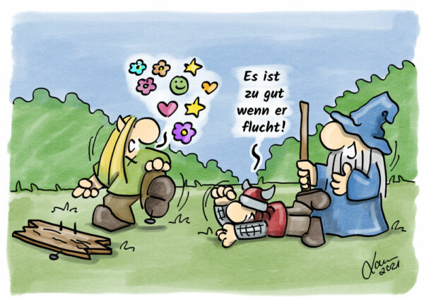 Cartoon - Elfen