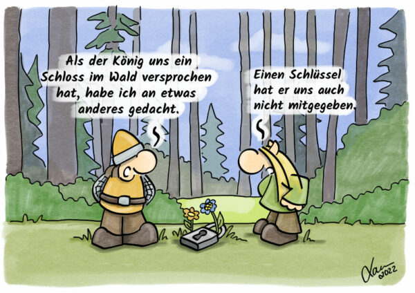Cartoon - Versprechen