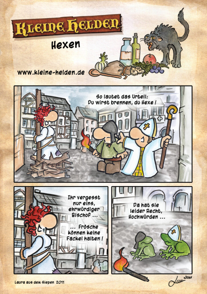 Schatzkammer Hexen Comic