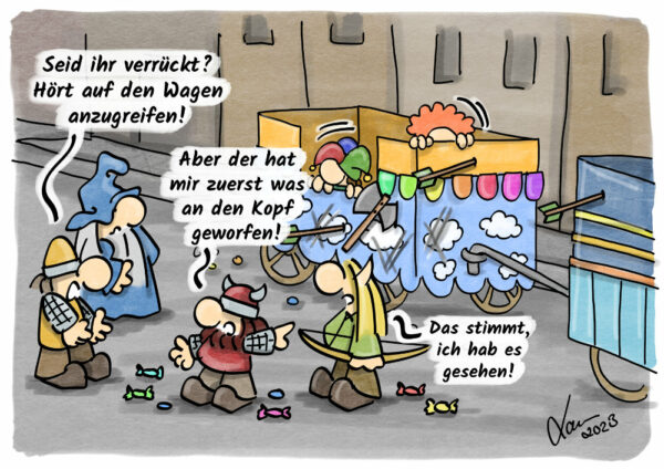 Cartoon - Karneval