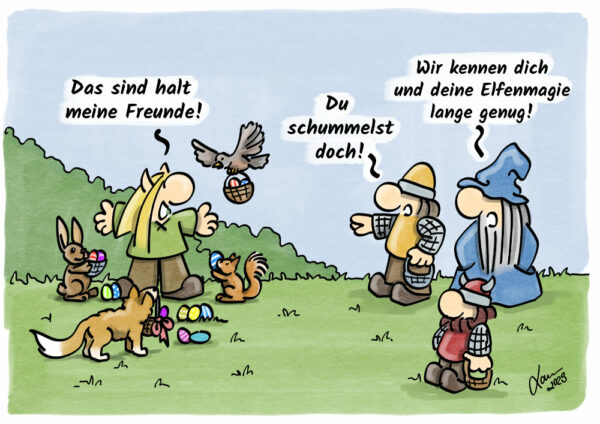 Cartoon - Elfenmagie