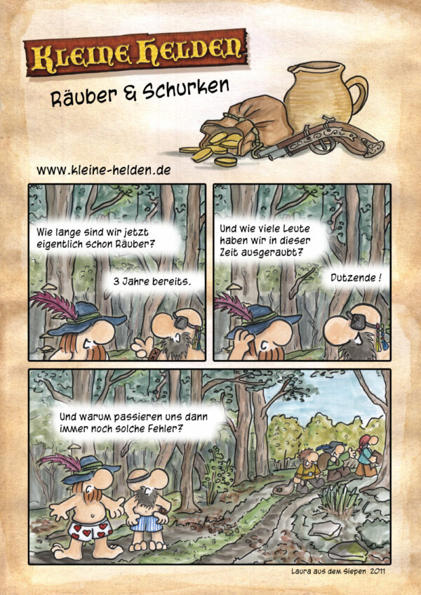 Comic Räuber