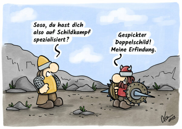 Cartoon - Spezialisierung