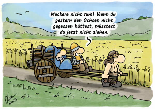 Cartoon - Gesagt/Getan
