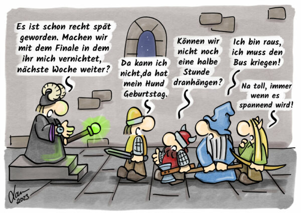 Cartoon - Terminfindung