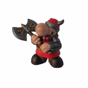3D Miniatur - Zwerg