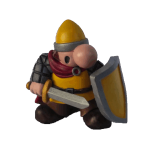 3D Miniatur - Krieger