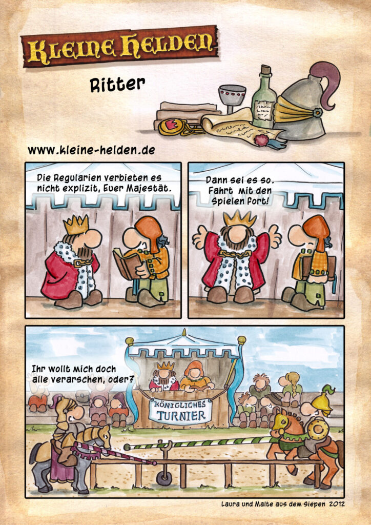 Kleine Helden Schatzkammer - Ritter