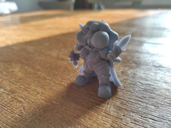 3D Miniatur - Dunkelelfe – Bild 4