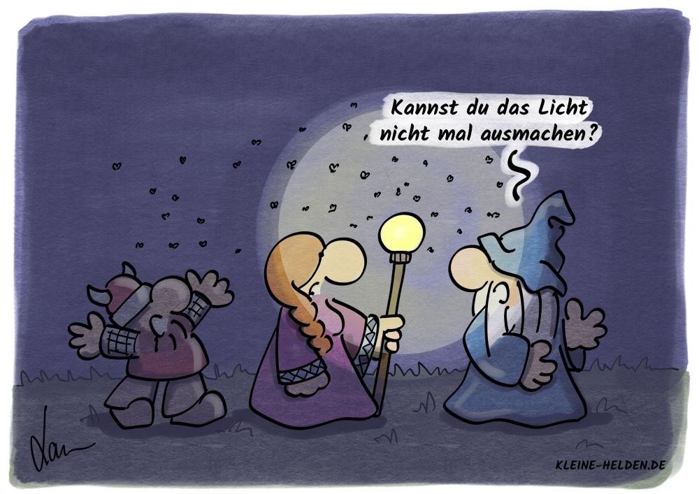 Kleine Helden Cartoon: Insekten