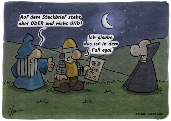 Kleine Helden Cartoons - Steckbriefe