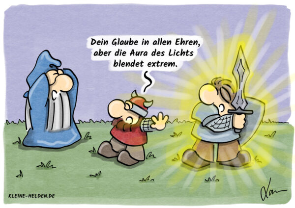 Kleine Helden Cartoon - Auren