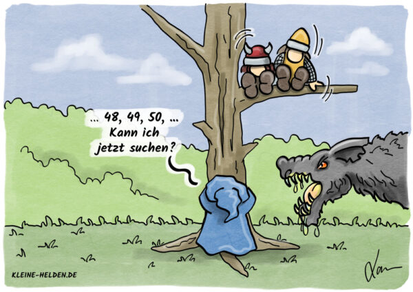 Kleine Helden Cartoon - 332 - Schabernack