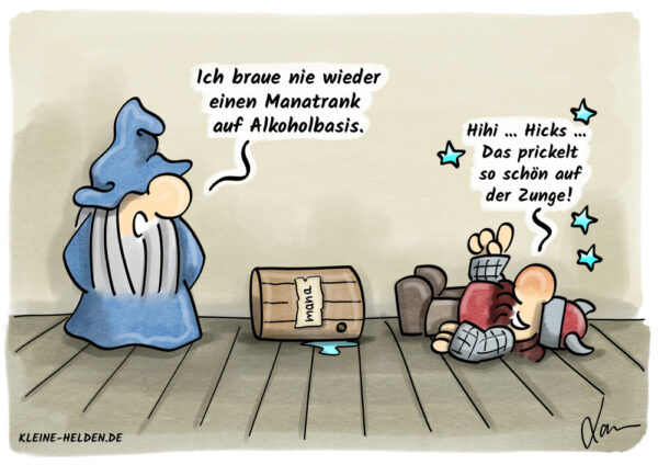 Kleine Helden Cartoon - 335 - Tränke brauen