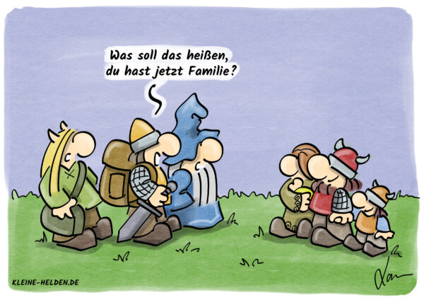 Kleine Heldne Cartoon - 336 - Familie