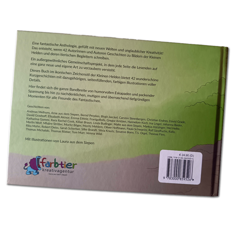 Kleine Helden Kurzgeschichten Buch backCover